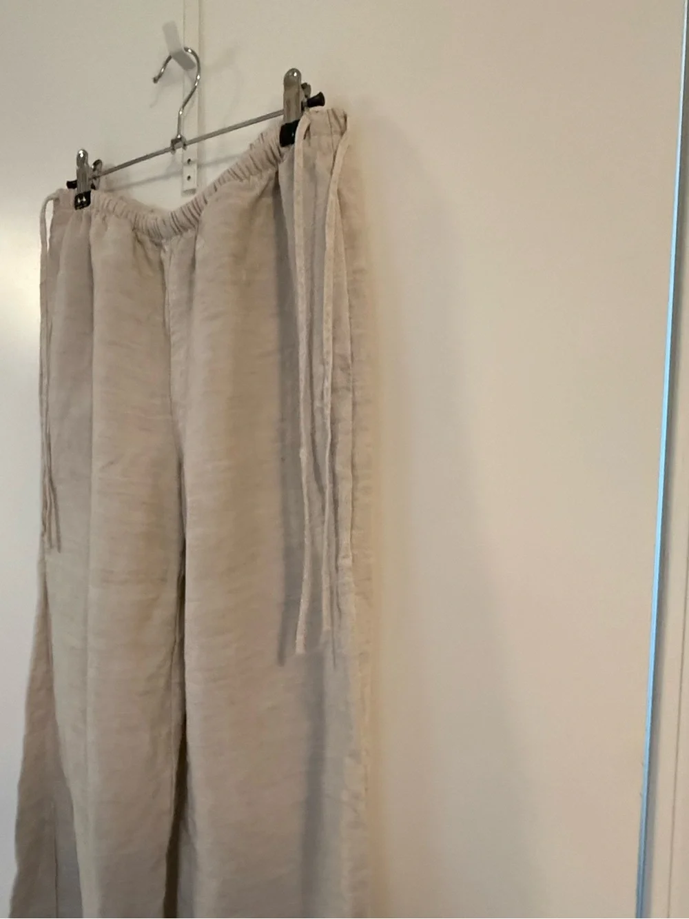 Aritzia Wide Leg Artisan Pant in Undyed Ecru